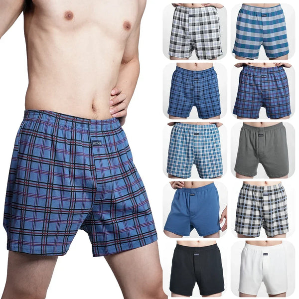 Shorts Masculino 100% Algodão Boxer.